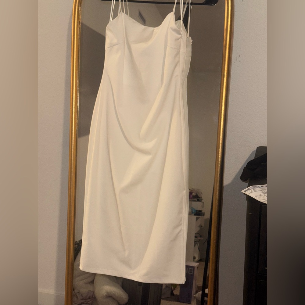 Princess Polly White Elegant Dress